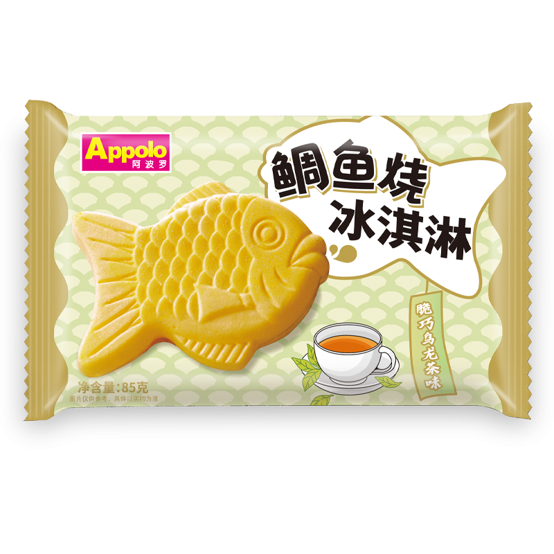 鲷鱼烧冰淇淋-脆巧乌龙茶味