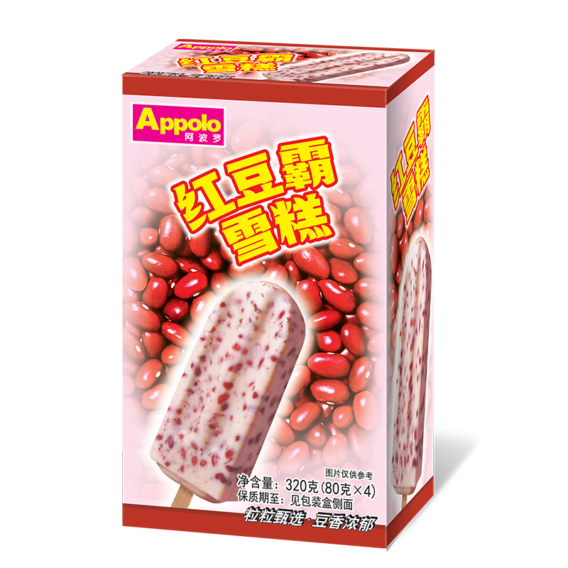 4支装红豆霸雪糕